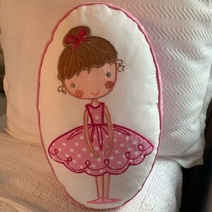 Cozy line Dancing Girl Pillow